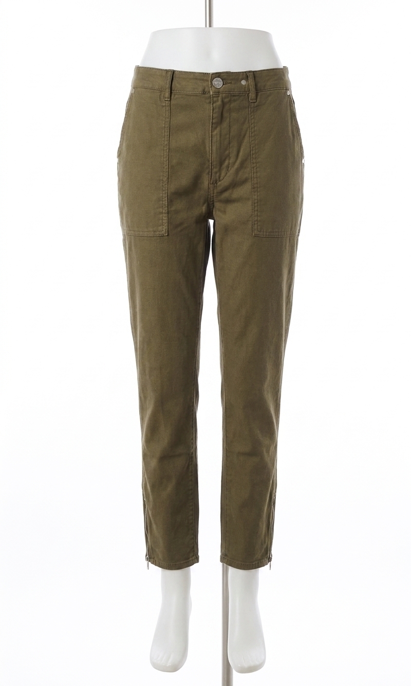 NEW RAG & BONE women's tapered pants in brown